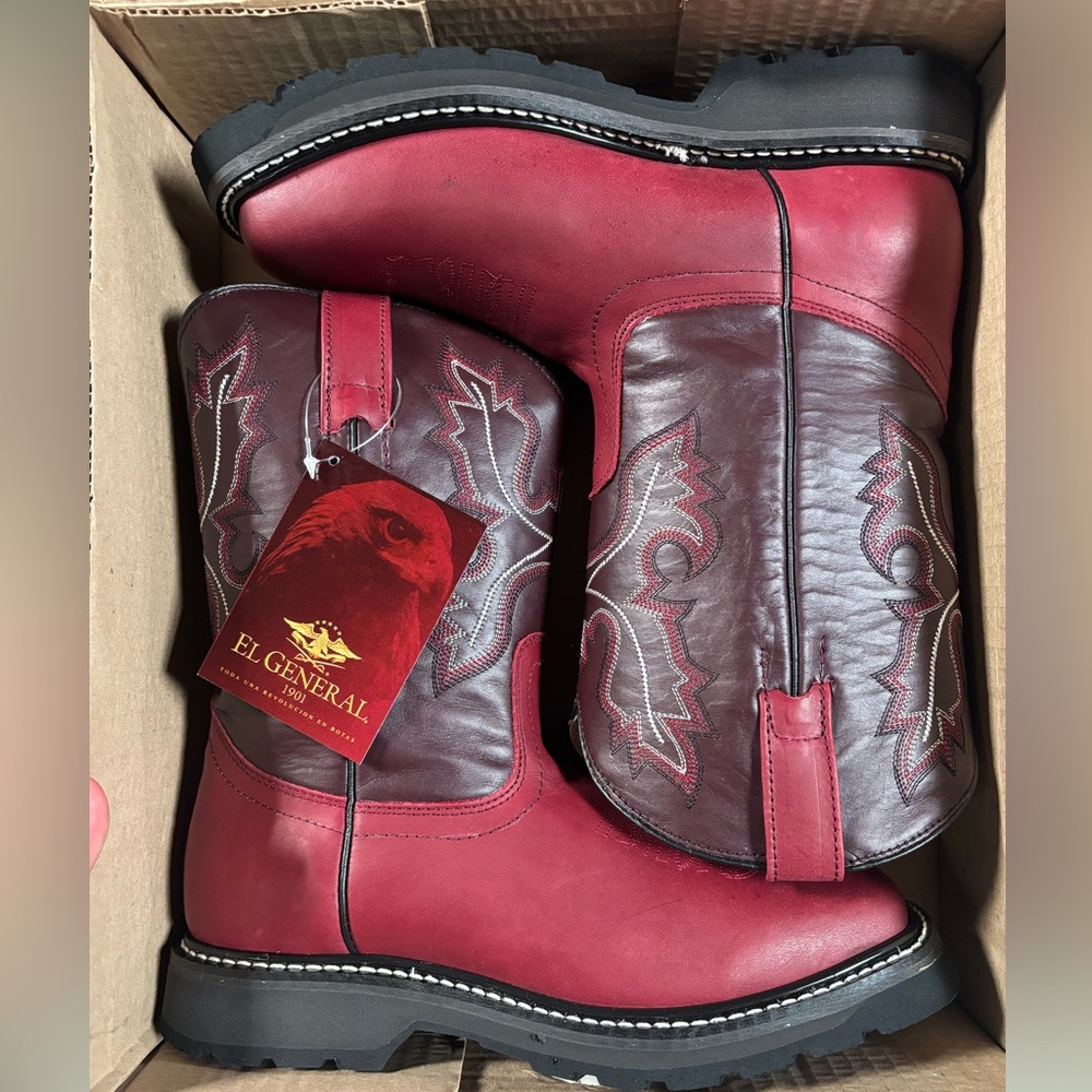 El General Slip Resistant Work Boots Size 8-12